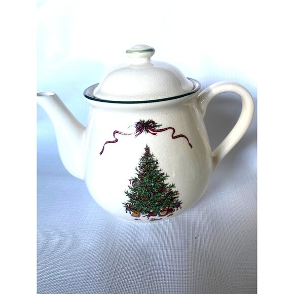 The Cellar Japón Ceramic Teapot Christmas Tree - Picture 1 of 8